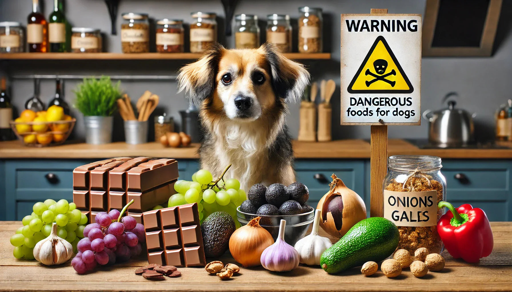 Diese Lebensmittel sind giftig für Hunde – Vorsicht im Alltag!